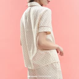 Thumbnail Bộ mặc nhà thô mềm dáng pijama xinh xắn trẻ trung Mialala 5044 DMN02025044 3