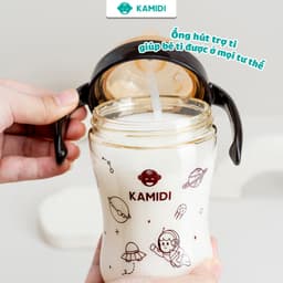 Thumbnail Bình Sữa Kamidi Chất Liệu PPSU Họa Tiết Galaxy Dung Tích 210ml/300ml 3