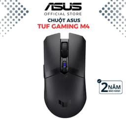 Thumbnail Chuột gaming không dây ASUS TUF GAMING M4 Wireless 2.4 90MP02F0-BMUA00 12.000 DPI nắp PBT Feet 100% 1