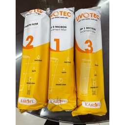 Thumbnail Bộ 3 lõi lọc thô Karofi Livotec dùng cho máy lọc nước RO có 3 cốc lọc 10inch- CHÍNH HÃNG 3