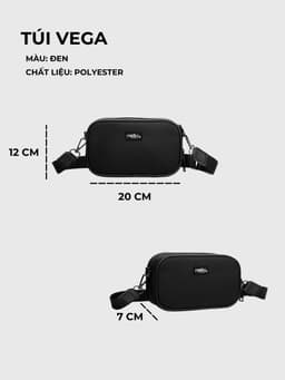 Thumbnail Túi Đeo Chéo VEGA Thời Trang Nam Nữ Unisex Chất Liệu Polyester Kháng Nước | Local Brand M STUDIO 1