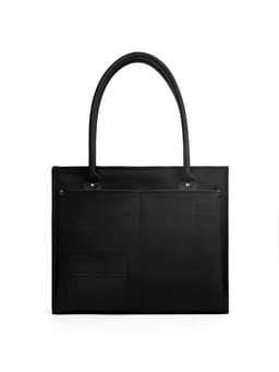 Thumbnail Túi Tote Đeo Vai Vải Phối Da JAMMIE Nam Nữ Bền Đẹp Chống Nước Thời Trang | Local Brand M STUDIO 2