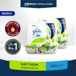 Thumbnail GLADE Combo 2 Sáp Thơm Hương Hoa Lài 180gx2 1
