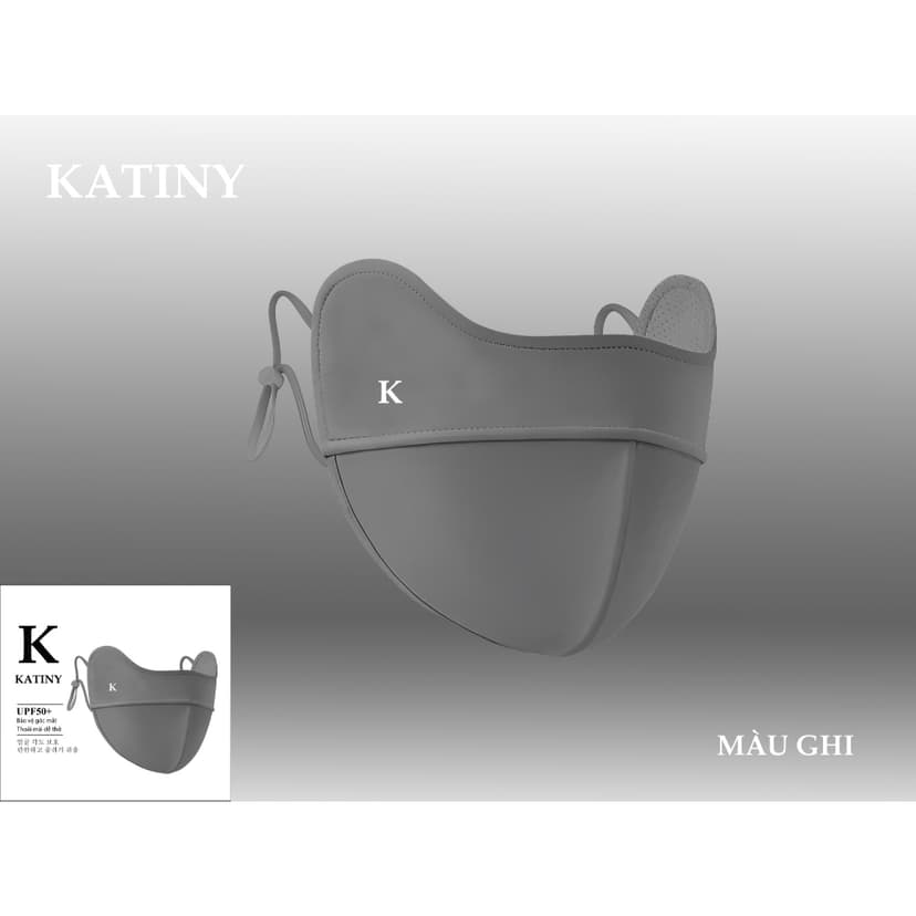 Ảnh Khẩu Trang KATINY 2.0 - có gọng - Chống nắng UPF 50+ chống tia UV chính hãng 3