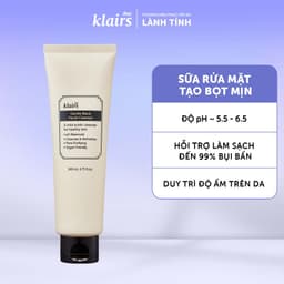 Thumbnail Sữa Rửa Mặt Dear Klairs Gentle Black Facial Cleanser 140ml 2