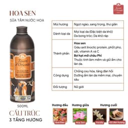 Thumbnail Sữa tắm nước hoa Ý Tesori d'Oriente chính hãng 500ml hương thơm lưu trữ cả ngày kèm vòi 1
