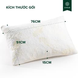 Thumbnail Gối Cao Su Non Dạng Viên Siêu Thoáng Khí Êm Ái Công Nghệ Độc Quyền Ultima Shredded Zinus 4
