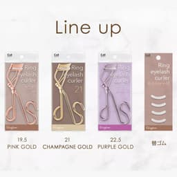 Thumbnail Bấm mi KAI chuyên dụng thân thép không rỉ dành cho các dáng mắt khác nhau KAI RING EYELASH CURLER R19.5, R21, R22.5 2
