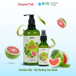 Thumbnail (TẶNG XỊT DƯỠNG TÓC) Dầu Gội Bưởi Dưỡng Tóc Tinh Dầu Bưởi Mọc Tóc Phục Hồi Tóc BFO Behair 500ml 3