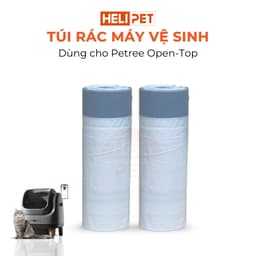 Thumbnail Túi Rác Máy Dọn Vệ Sinh Tự Động Cho Mèo PETREE Open Top Size To 1