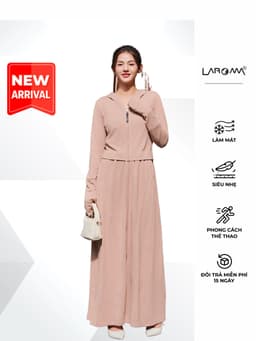 Thumbnail Choàng Chống Nắng Nữ 2 Lớp Dệt Laroma| UPF50+ | Vải Thơm |Làm Mát | Thời Trang | Đa Dụng 1