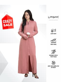 Thumbnail Choàng Chống Nắng Nữ Cotton Laroma| UPF50+ | Vải Thơm | Làm Mát | Thời Trang | Đa Dụng 1