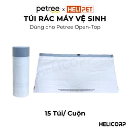 Thumbnail Túi Rác HELIPET OPEN TOP Chuyên Dụng Cho Máy Dọn Vệ Sinh Tự Động Cho Mèo Size To 1