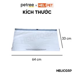 Thumbnail Túi Rác HELIPET OPEN TOP Chuyên Dụng Cho Máy Dọn Vệ Sinh Tự Động Cho Mèo Size To 2