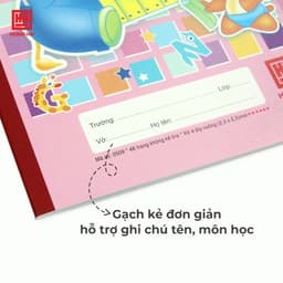 Thumbnail Vở 4 ô ly 48 trang Hồng Hà School Bạn Nhỏ (0509) 4