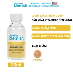 Thumbnail Combo Làm Sạch Da, Ngăn Ngừa Và Giảm Thâm Mụn Bye Bye Blemish Vitamin C & Skin Resurfacing Peel Serum (30mlx2) 4