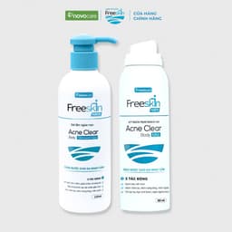 Thumbnail Combo Xịt mụn Freeskin Acne Clear Body Mist 80ml & Gel tắm Freeskin Ance Clear Body Mist 250ml 1