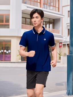Thumbnail Bộ Thể Thao Nam Phối Kẻ Laroma | Trẻ trung - Năng động 3