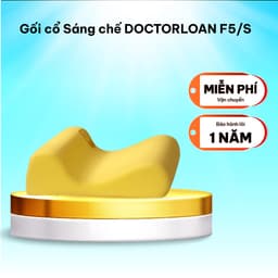 Thumbnail GỐI CỔ SÁNG CHẾ F5 DoctorLoan bảo vệ đường cong sinh lý nắn chỉnh sai lệch đốt sống 1