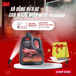 Thumbnail Xà bông rửa xe làm sạch, tăng bóng bề mặt 3M™-  Car Wash With Wax PN39000W - 1L 2