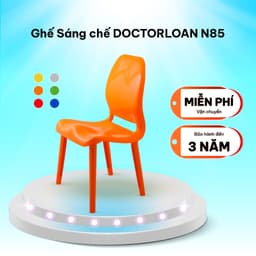 Thumbnail Ghế sáng chế DOCTORLOAN N85 chỉnh dáng ngồi hỗ trợ cột sống 1