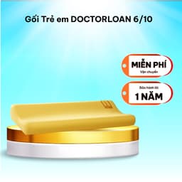 Thumbnail Gối cổ trẻ em DOCTORLOAN bảo vệ đường cong sinh lý cổ cho trẻ từ 2-10 tuổi 1