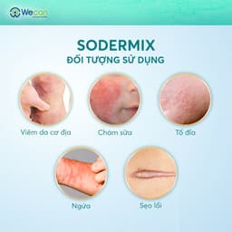 Thumbnail 2 SODERMIX 15g - Tặng Kem Helia - Kem Bôi Viêm Da Cơ Địa Hỗ Trợ Ngứa Ngáy, Eczema, Chàm Sữa, Tổ Đỉa, Dưỡng Ẩm 3