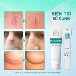 Thumbnail Kem Bôi Sẹo Lồi, Sẹo Phì Đại - SODERMIX - Hỗ Trợ Làm Xẹp Sẹo Lồi, Sẹo Phì Đại, Mờ Sẹo Thâm - Nhập Từ Pháp 1