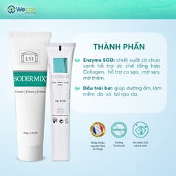 Thumbnail Kem Bôi Sẹo Lồi, Sẹo Phì Đại - SODERMIX - Hỗ Trợ Làm Xẹp Sẹo Lồi, Sẹo Phì Đại, Mờ Sẹo Thâm - Nhập Từ Pháp 3