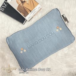 Thumbnail Gối Ngủ Cho Bé 30x50x7 cm Chất Liệu IceMax Chống Đổ Mồ Hôi Hình Siêu Ngộ Nghĩnh, Đáng Yêu Lasante 3