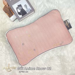 Thumbnail Gối Ngủ Cho Bé 30x50x7 cm Chất Liệu IceMax Chống Đổ Mồ Hôi Hình Siêu Ngộ Nghĩnh, Đáng Yêu Lasante 4