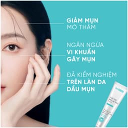 Thumbnail [Độc quyền live] Kem giảm mụn nhanh 24h BEUACNES PLUS mụn trứng cá, chiết xuất rau má, hỗ trợ mờ thâm mụn 15g 4