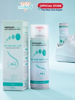 Thumbnail Chai Xịt Khử Mùi Giày Công Nghệ NANO AG+ MINSU Cao Cấp M4855 Loại Bỏ Vi Khuẩn Có Hại Giúp Ngăn Mùi, Mồ Hôi và Thơm Chân 1
