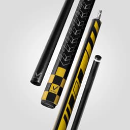 Thumbnail Gậy Bida Lỗ Rhino EVO Racing - Yellow Fury - Ngọn Sợi Thủy Tinh - Chính Hãng 2