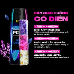 Thumbnail Combo 2 Xịt thơm nước hoa cao cấp AXE 135ml, Fine Fragrance mist lưu hương tinh tế và khử mùi lên tới 72h 4