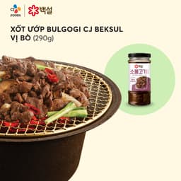 Thumbnail Xốt ướp sườn heo/sườn bò/ bulgogi bò/ bulgogi heo Hàn Quốc CJ Beksul 290g 1