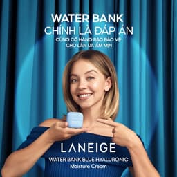 Thumbnail Kem Dưỡng Ẩm Sâu 100H & Phục Hồi Hàng Rào Bảo Vệ Laneige Water Bank Blue Hyaluronic Moisture Cream 50ml (Da Khô Xỉn Màu) 3