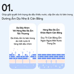 Thumbnail Kem Dưỡng Ẩm Phục Hồi & Cân Bằng Dầu Ẩm Laneige Water Bank Blue Hyaluronic Gel Cream 50ml (Da Dầu) 3