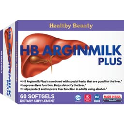 Thumbnail Viên uống HB Arginmilk Plus 60 viên 2