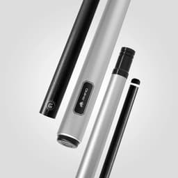 Thumbnail Gậy Bida Lỗ Rhino G-L Silver Metallic - Ngọn Sợi Thủy Tinh - Chính Hãng 1