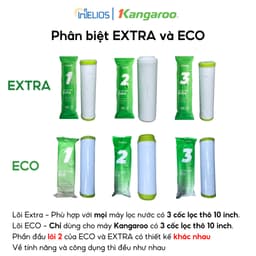Thumbnail Bộ 3 Lõi Lọc Thô KANGAROO EXTRA SỐ 1-2-3 Chính Hãng Bảo Hành 1 Tháng 2