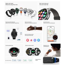 Thumbnail Đồng hồ thông minh Xiaomi Watch S4 - Màn hình AMOLED 1.43 inch - Pin 486mAh hoạt động lên đến 15 ngày 1