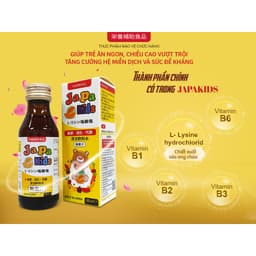 Thumbnail Siro Ăn Ngon Japa Kids Chính Hãng Kích Thích Ăn Ngon, Tăng Chiều Cao Cho Bé 100ml 2