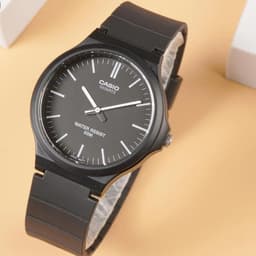 Thumbnail Đồng Hồ Casio Nam MW-240-1EVDF Mặt Tròn Dây Cao Su Chính Hãng 4