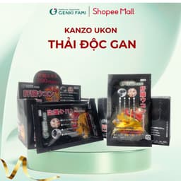 Thumbnail Viên Uống Bổ Gan Kanzo Ukon Hộp 30 Viên Genki Fami Nhật Bản Date T2/2026 2
