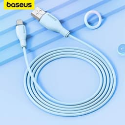 Thumbnail Dây cáp sạc nhanh BASEUS Pudding Series 2.4A thích hợp 1