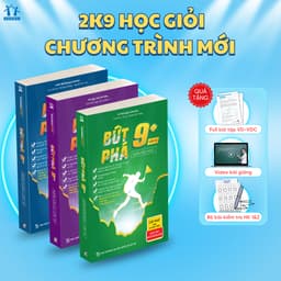 Thumbnail Sách Bứt Phá 9+ Lớp 10 môn Toán, Lí, Hóa, Anh - 2k9 học giỏi Chương trình mới - HOCMAI 1
