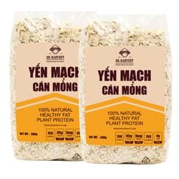 Thumbnail 1kg Yến Mạch Cán Dẹt 0.9mm - DK Harvest Nhập Khẩu Úc | Ngũ Cốc Dinh Dưỡng, Hỗ Trợ Giảm Cân 1