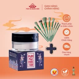 Thumbnail Phấn Phủ Ngọc Trai Phấn Nụ Hoàng Cung màu trắng/ màu da 1