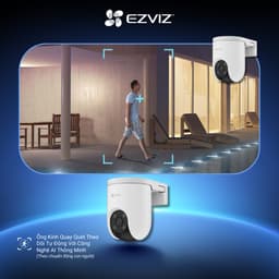 Thumbnail Camera WIFI EZVIZ H8C Pro 3MP, Quay Ngoài Trời 360 Độ, Đàm Thoại, Nén H265, Ghi Hình Màu 4